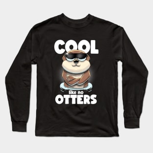 Cool like no otters Long Sleeve T-Shirt